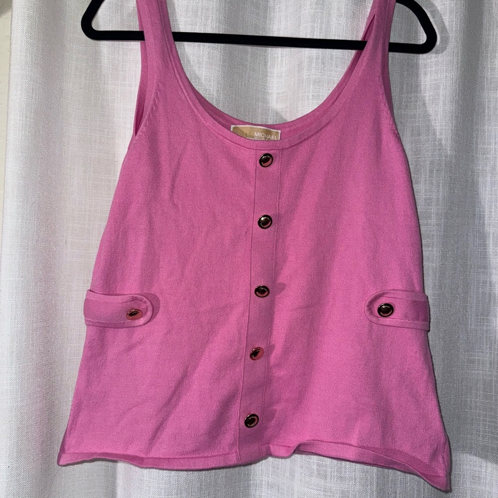 Michael kors Button-Front Tank Top
